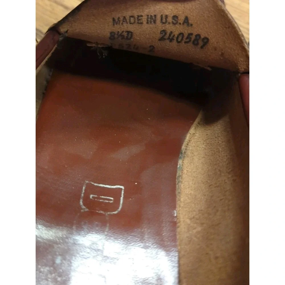 Vintage Dexter Mens Tasseled Slip-on Loafers size‎ 8.5 D READ DESCRIPTION!